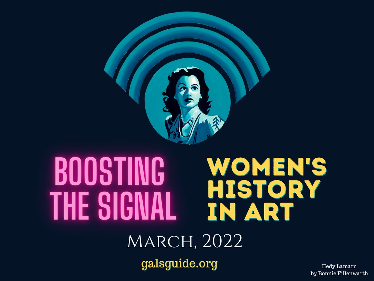 NobleCreates's tweet photo. SEE YOU SOON: March 11 from 6-9pm there's a public reception for “Boosting the Signal: Women's History in Art” curated by @GalsGuideLib's Executive Director, Leah Leach, in the Stephenson House on @NickelPlateArts campus. 
.
#nickelplatearts #womenshistorymonth #galsguidelibrary https://t.co/3FbAggr0Z4