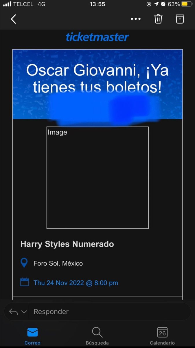 HLTickets's tweet photo. ‼️ VENTA
@BESTLOURRYPlCS vende boleto para Harry en platino 5 para el 24 de noviembre. 

“Los doy al precio q me costaron porque mi amiga con la que iba a ir ya no va así que me urge venderlos.” https://t.co/L7LvBAP1Jc