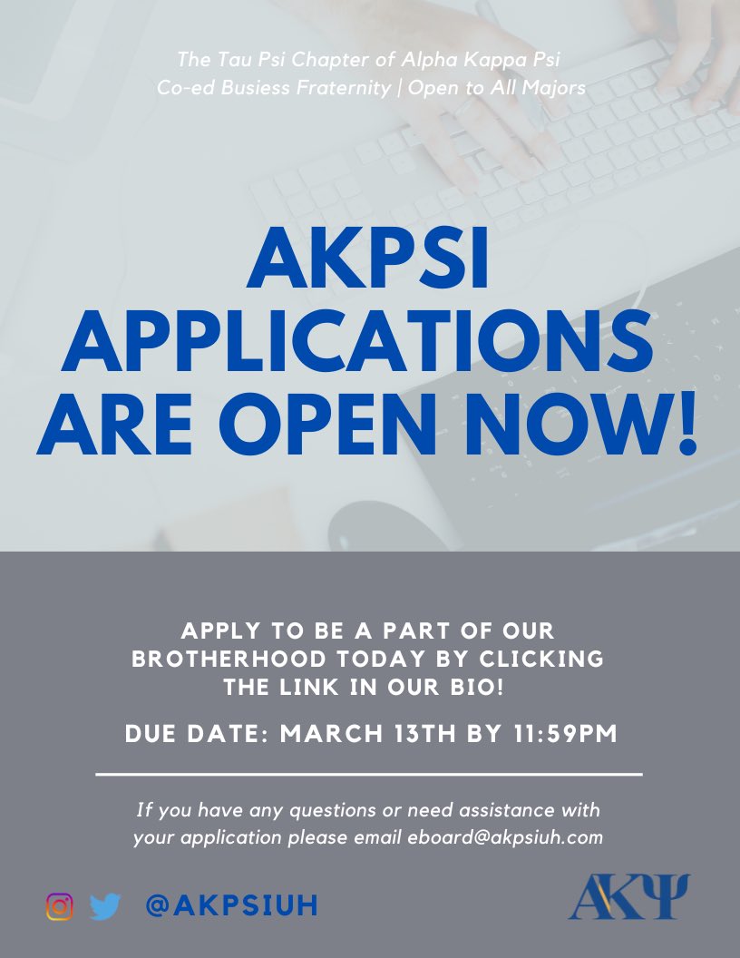 🚨Don’t miss your chance! Apply now to join our Brotherhood! Just click the link in our bio ! #UH22 #UH23 #UH24 #UH25