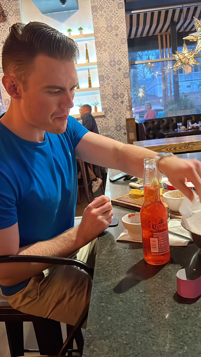 Sk1nyMan's tweet photo. @momOFscump - I introduce the #JKap at the bar here in NC.  He saw it and was intrigued.  So I told him the story of how it came to be.  The legend continues.  #CoD https://t.co/QmQZGQLLxQ