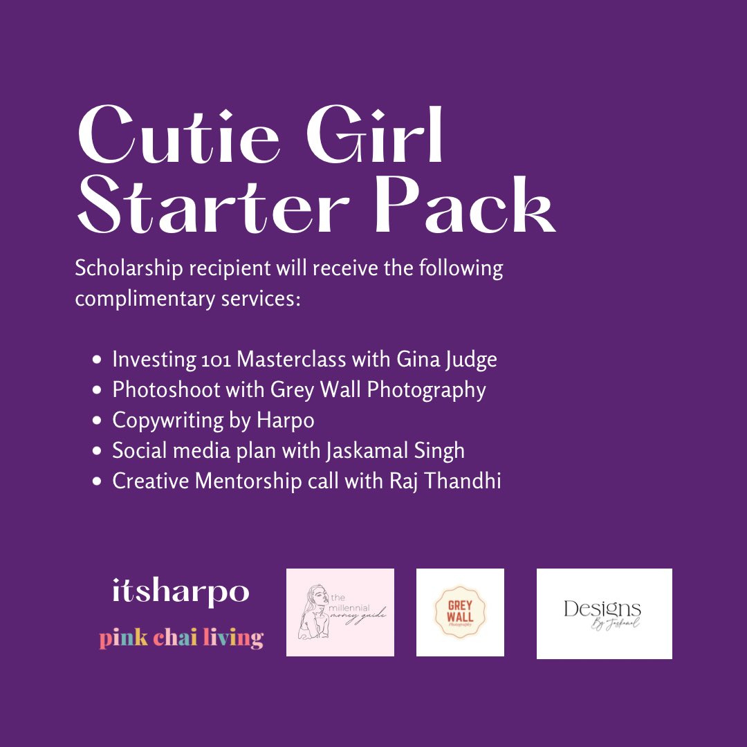 harpokm's tweet photo. The second annual BGG Scholarship is open all of Women’s Month. If you’re a cutie girl between the ages of 16-30 and have a business start-up idea, you should apply! https://t.co/9bT6YtXApp