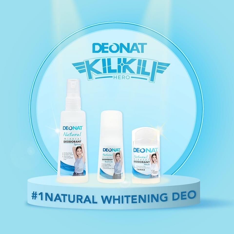 A spotlight moment to the #1NaturalWhiteningDeo! ✨
It is free from aluminum and any toxic chemicals. 🤩
It naturally whitens your underarms and
eliminates body odor all day. 
<a href="/deonatph/">DEONATPH</a> 
#deonatph 
#1naturalwhiteningdeodorant
<a href="/mainedcm/">Maine Mendoza</a> 
#MaineMendoza 
#ALDUBatADNToBeFree