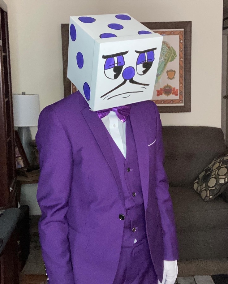 ⭐️ 𝕃𝕦𝕔𝕜𝕪 𝕊𝕥𝕒𝕣𝕫𝕫𝕫 ⭐️ on X: King Dice makeup/cosplay @StudioMDHR  @IanClarke_ca @CupheadShow @eeleyesee @JakeClarkDude @robeans_art  #cupheadgame #makeupart #art #Artist #facepaint #bodypaint #kingdice # cosplay #sfx #mua #cosplayer #makeup