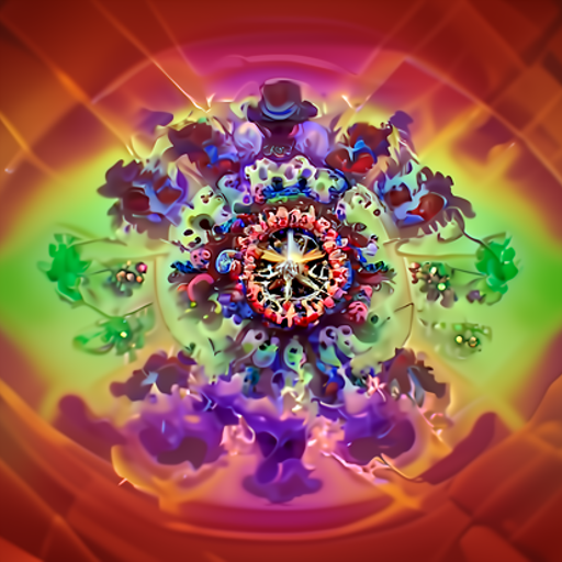 psilocyborg_nft's tweet photo. For all the #GANdala fans out there, first go at creating GANdalas using diffusion instead of VQGAN. Not minted, but check out the rest of our GANdalas on @opensea: https://t.co/e5RAQcoP94

#AIart #NFTartists #NFTshill #generativeart #NFTcommunity https://t.co/rVwJ7FyGAb