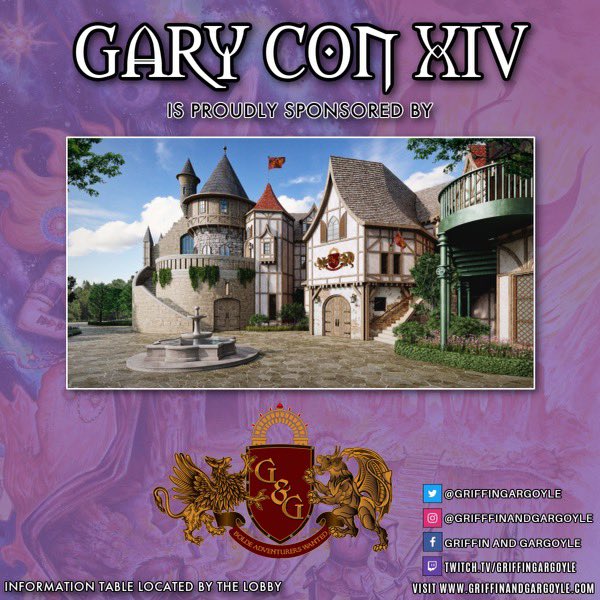 Gary Con (@garycon) on Twitter photo Griffin & Gargoyle is an upcoming Restaurant and Entertainment experience celebrating tabletop roleplaying and the genre of Fantasy. Located in Lake Geneva WI- the birthplace of D&D! #dnd #tttrpg #lakegeneva
For more information visit: griffinandgargoyle.com <a href="/GargoyleGriffin/">Griffin & Gargoyle</a> Griffin & Gargoyle is an upcoming Restaurant and Entertainment experience celebrating tabletop roleplaying and the genre of Fantasy. Located in Lake Geneva WI- the birthplace of D&D! #dnd #tttrpg #lakegeneva
For more information visit: griffinandgargoyle.com <a href="/GargoyleGriffin/">Griffin & Gargoyle</a>
