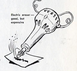 i find it hard to imagine anyone ever used one of these alien vibrators for erasing 