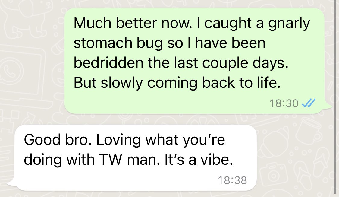 rabahrahil's tweet image. Issa vibe 🐳 😎🙌🔥

cc: @triplewhale 

#TripleWhaling #LetsGo #TripleToTheMoon