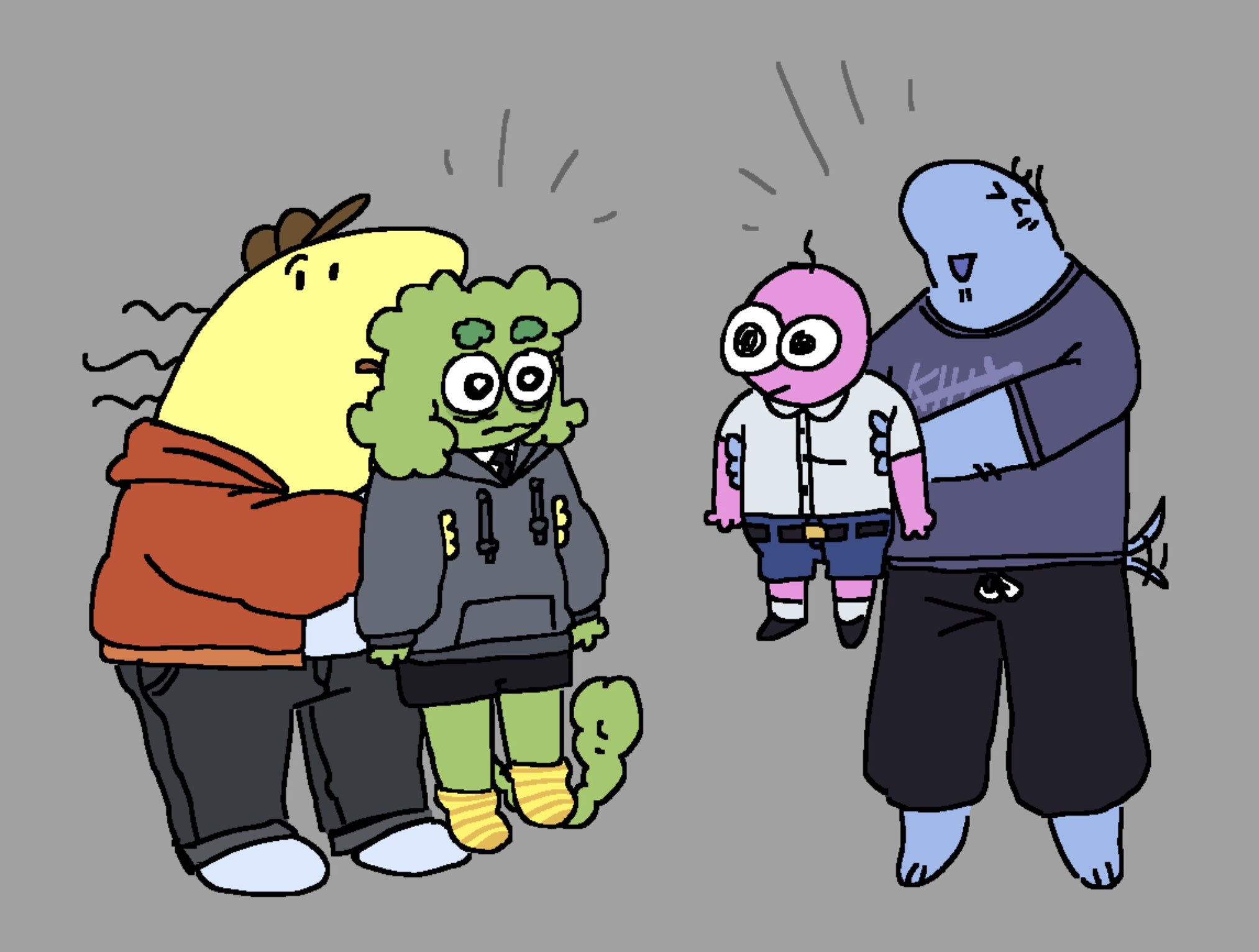 Kewpie🔞 on Twitter "I love drawing funny little guys k4tebot https