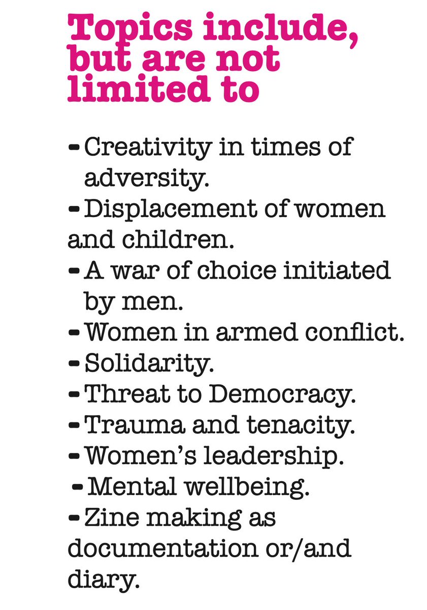 We are dedicating this #InternationalWomensDay2022  issue to the theme of FINDING OUR FUTURE in recognition of the fact that world events affect women and men differently.  
It is our ambition to promote new talents and voices.