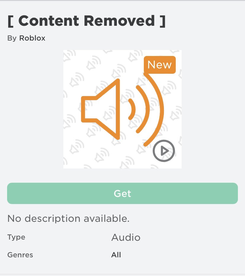 Why Did Roblox Remove All Audios