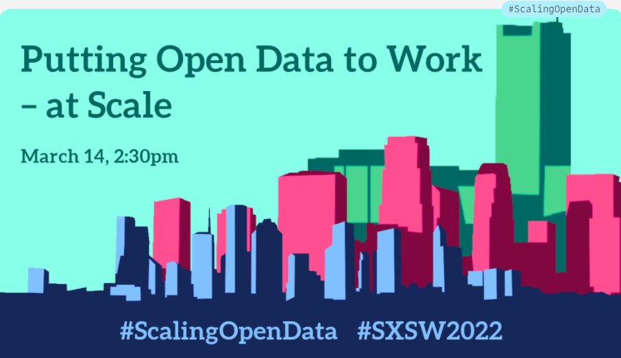 The good and bad thing about public data is there's lots. Join <a href="/ChelseaMcC/">ChelseaCollier</a>, <a href="/bryonjacob/">bryonjacob</a>, <a href="/Emily_Royall/">Emily Binet Royall</a> and <a href="/GeorgWittenburg/">Dr. Georg Wittenburg</a> and learn to sift through it. Check out this and <a href="/Non_Obvious/">Non-Obvious Company 🔜 #SXSW</a>' curated list of the top 75 must see #SXSW sessions: nonobvious.com/sxsw #dataabundance