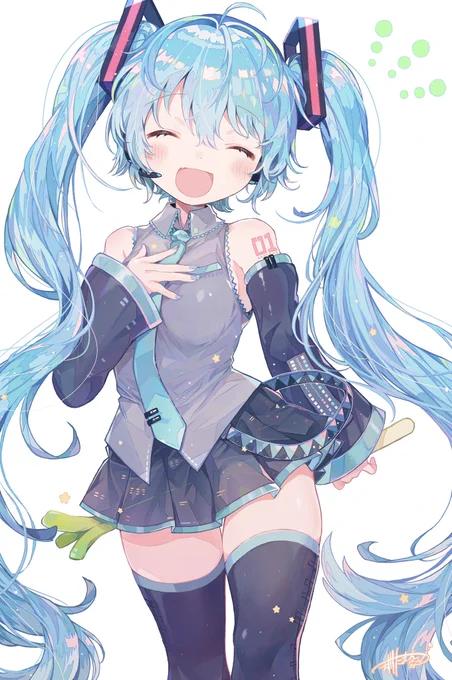 みっくみくの日〜!💫
#ミクの日2022 #ミクの日 