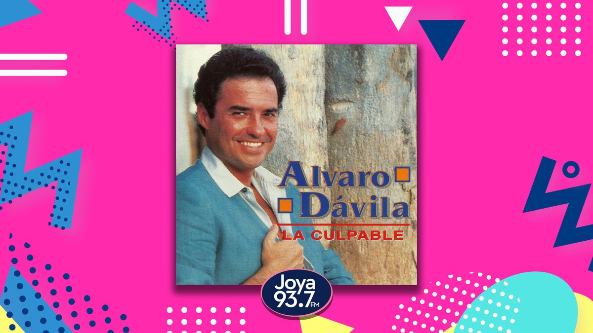 Joya937FM's tweet photo. #FelizMiercoles
El día de hoy en el #TopTenDeMartinillo con @MartinilloJoya tenemos en la posición #5 a #AlvaroDavila con el tema #LaCulpable
https://t.co/CQp50drEli https://t.co/DpyczFSpfG