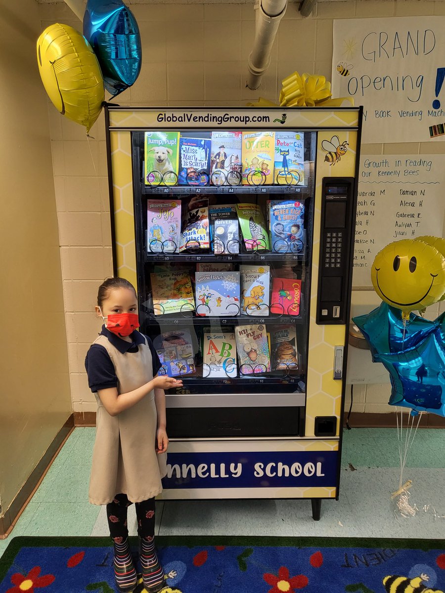 Danielle Barenbaum (@dbarenbaum3) on Twitter photo This little 2nd grader was thrilled to use the book vending machine. She can't wait to read the book aloud to her class. This book vending machine is creating quite a buzz! <a href="/kennelly_school/">Kennelly School</a> @VickianaHamil01 <a href="/DonorsChoose/">DonorsChoose</a> <a href="/HartfordSuper/">Dr. Andraé Townsel</a> <a href="/Hartford_Public/">Hartford Public Schools</a> This little 2nd grader was thrilled to use the book vending machine. She can't wait to read the book aloud to her class. This book vending machine is creating quite a buzz! <a href="/kennelly_school/">Kennelly School</a> @VickianaHamil01 <a href="/DonorsChoose/">DonorsChoose</a> <a href="/HartfordSuper/">Dr. Andraé Townsel</a> <a href="/Hartford_Public/">Hartford Public Schools</a>