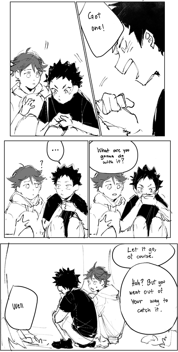 cicada - iwaoi comic [1/2]
#iwaoi #haikyuu 