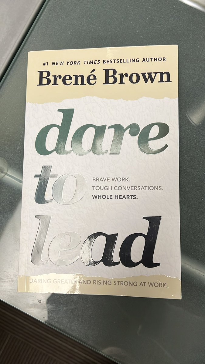 Really enjoyed reading @BreneBrown Dare to Lead. I’ve listened to it on audible and now am re-reading it. As a newer school principal, I’ve learned so much! Highly recommend! #principal #principalsinaction #lifelonglearning #lifelonglearner #education