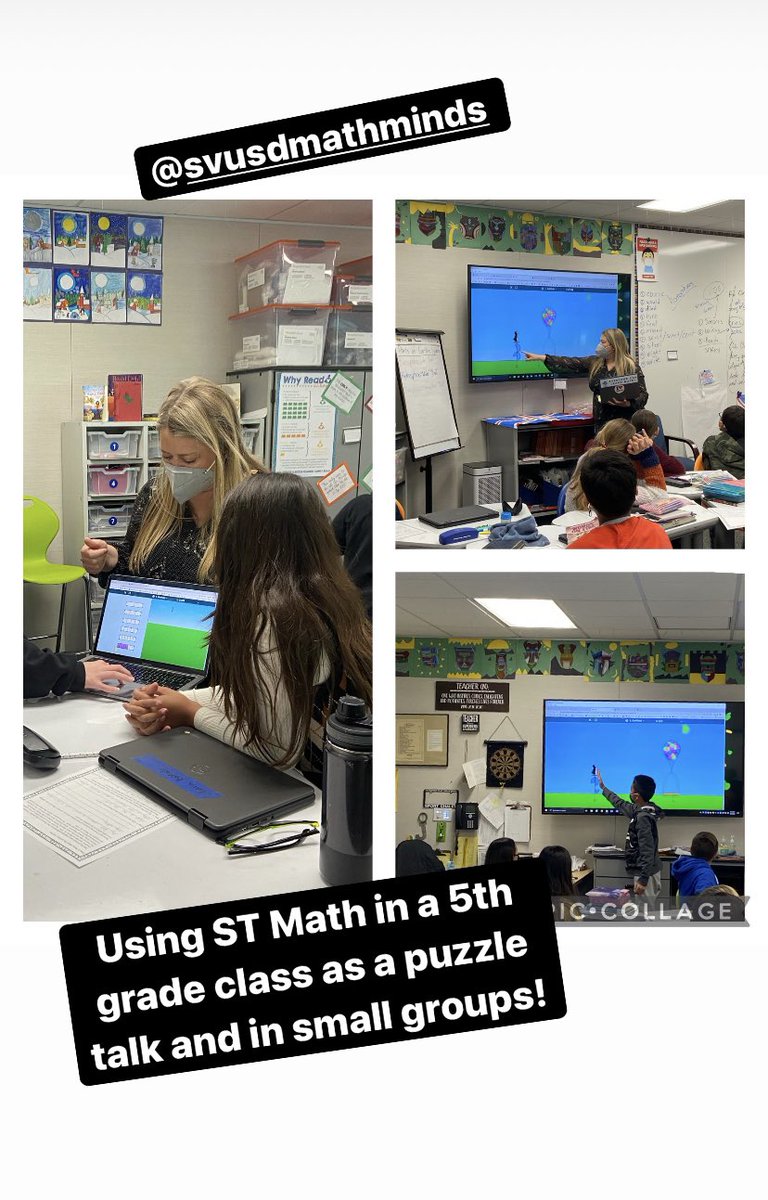 Here’s what’s happening at PHE today! @lindseygatfield #svusdlovesmath