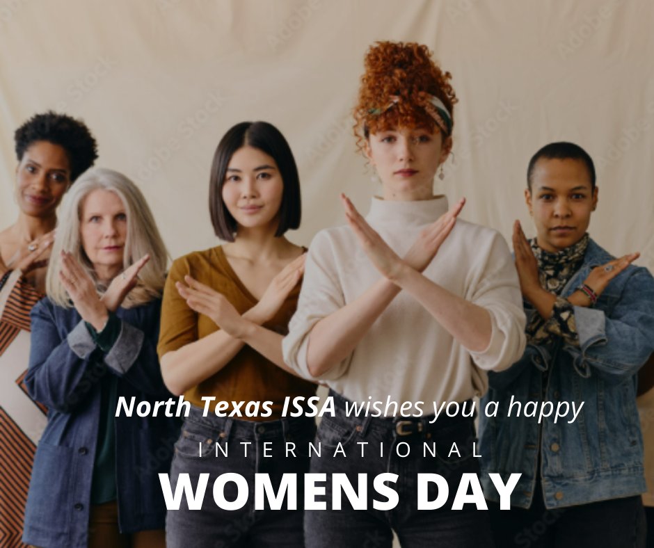North Texas ISSA is proud to recognize International Womens Day. From key initiatives like CyberWIDE within our local chapter to the global enterprises women lead which continue to make an impact in Information Security.   #InternationalWomensDay #cyberwide #ntxissa