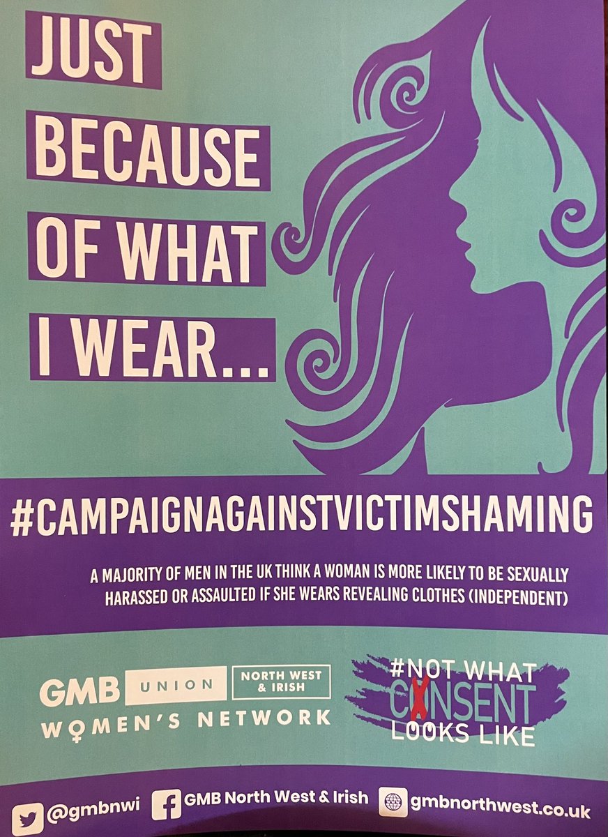 Lisa_71pool's tweet photo. Here’s a peek at our new #victimshaming awareness posters @radicallywomen launched on #IWD #IWD2022 @gmbnwi @underoneskygmb 
one more #BreakTheBias we need. Stop blaming women when they are attacked @LDAService 
#whocareswhatIwear
#NotWhatConsentLooksLike https://t.co/p2yC82zAHp