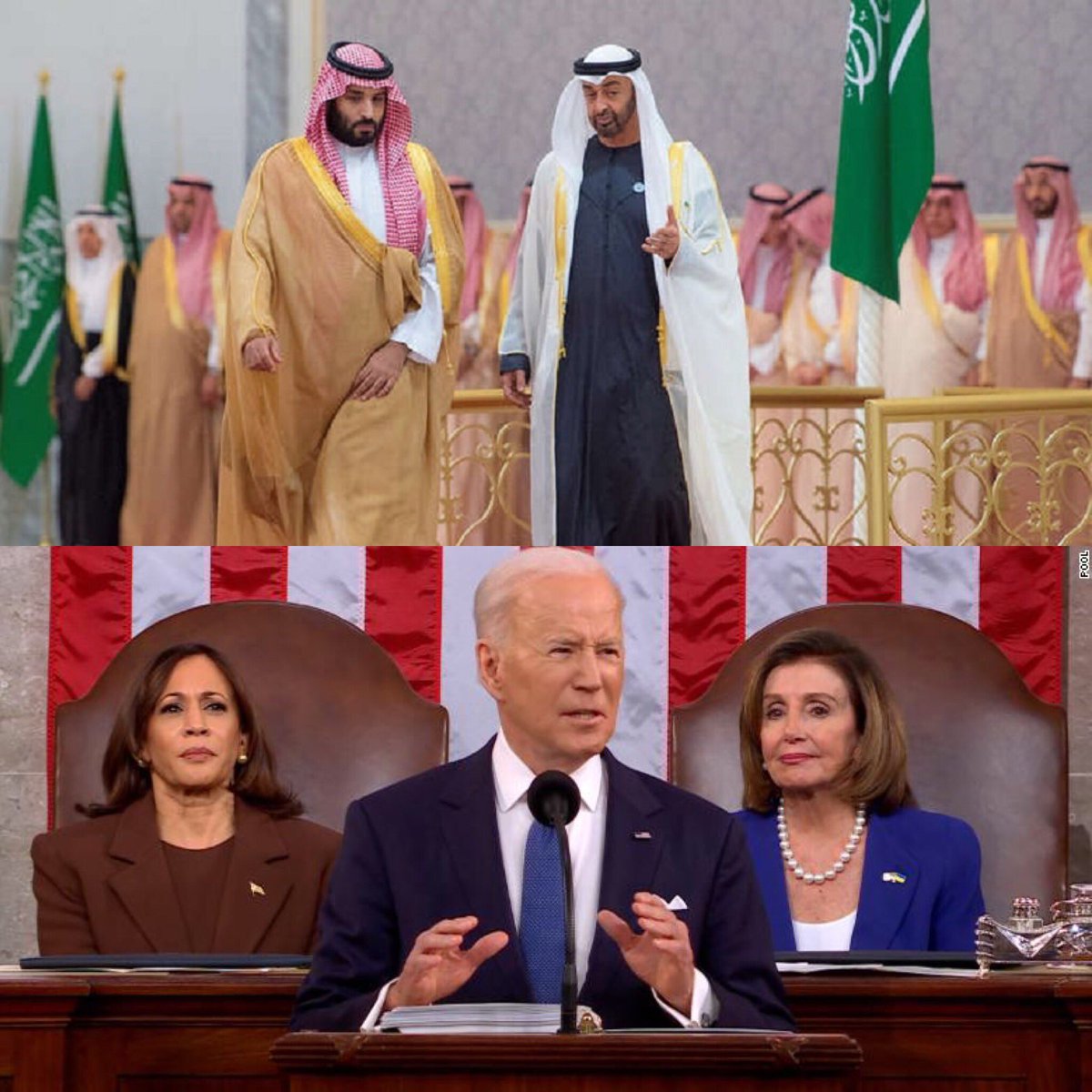 KKTTWEW545pe's tweet photo. #SaudiArabia and the United Arab #Emirates declined requests to speak to President #Biden during the Ukraine crisis, officials say. 
They both took calls from Putin. https://t.co/bJmJa2lIfA