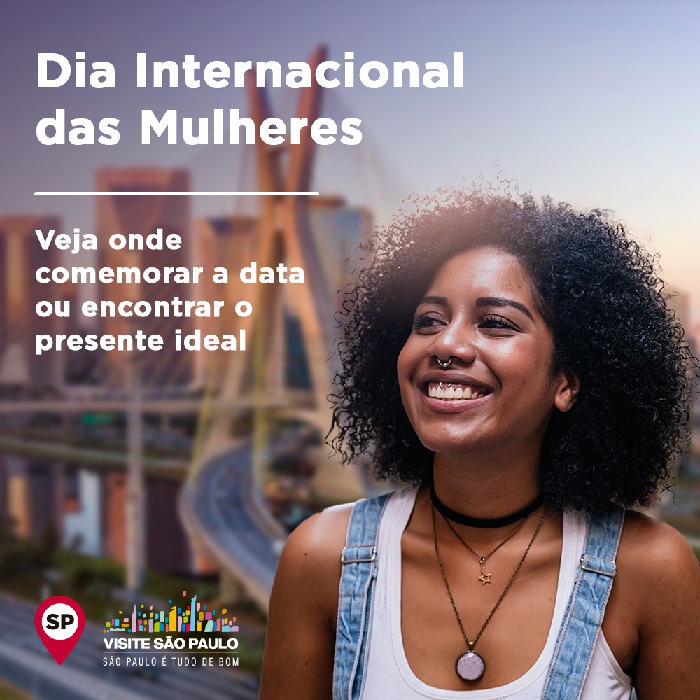 visitesaopaulo's tweet photo. Ainda não conseguiu comemorar o #DiaDasMulheres ?
No nosso blog de hoje você vê dicas de como ainda pode curtir a data e também presentear!
Acesse e confira!
https://t.co/JXpVEtOqj5
#VisiteSP #OndeIrEmSP #SaoPaulo #Dicasdepresente #turismoemSP #DiaInternacionaldaMulher https://t.co/GqtYYQsCVB