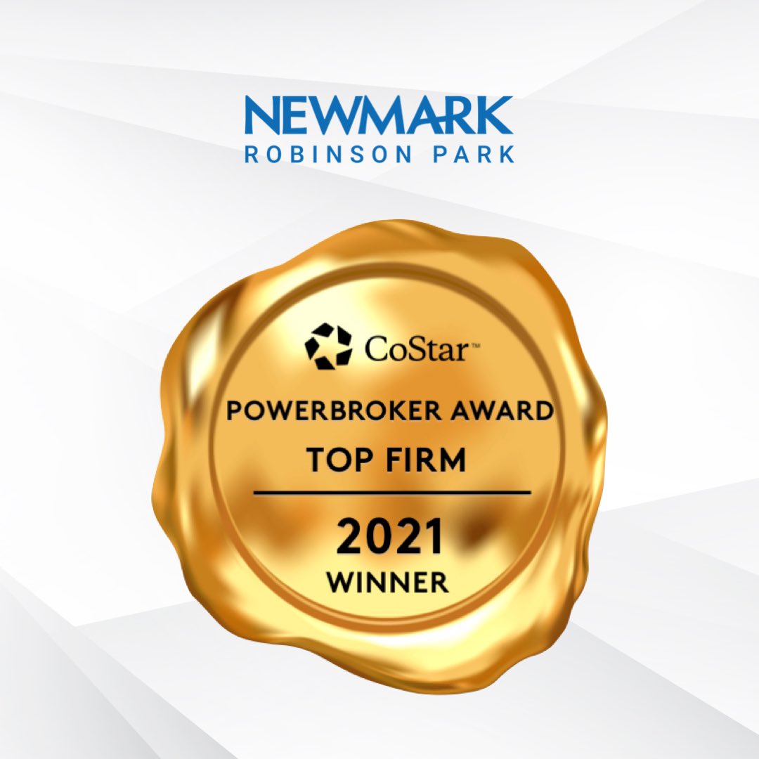 Our company took home awards for the Top Leasing Firm in both Oklahoma City and Tulsa, as well as the Top Sales Firm in Oklahoma City and Tulsa. 
Read more: newmarkrp.com/media-and-reso…

#costarpowerbroker
#powerbroker 
#Topfirm #okc #tulsa 
#oklahoma #cre
#realestate #realestatenews