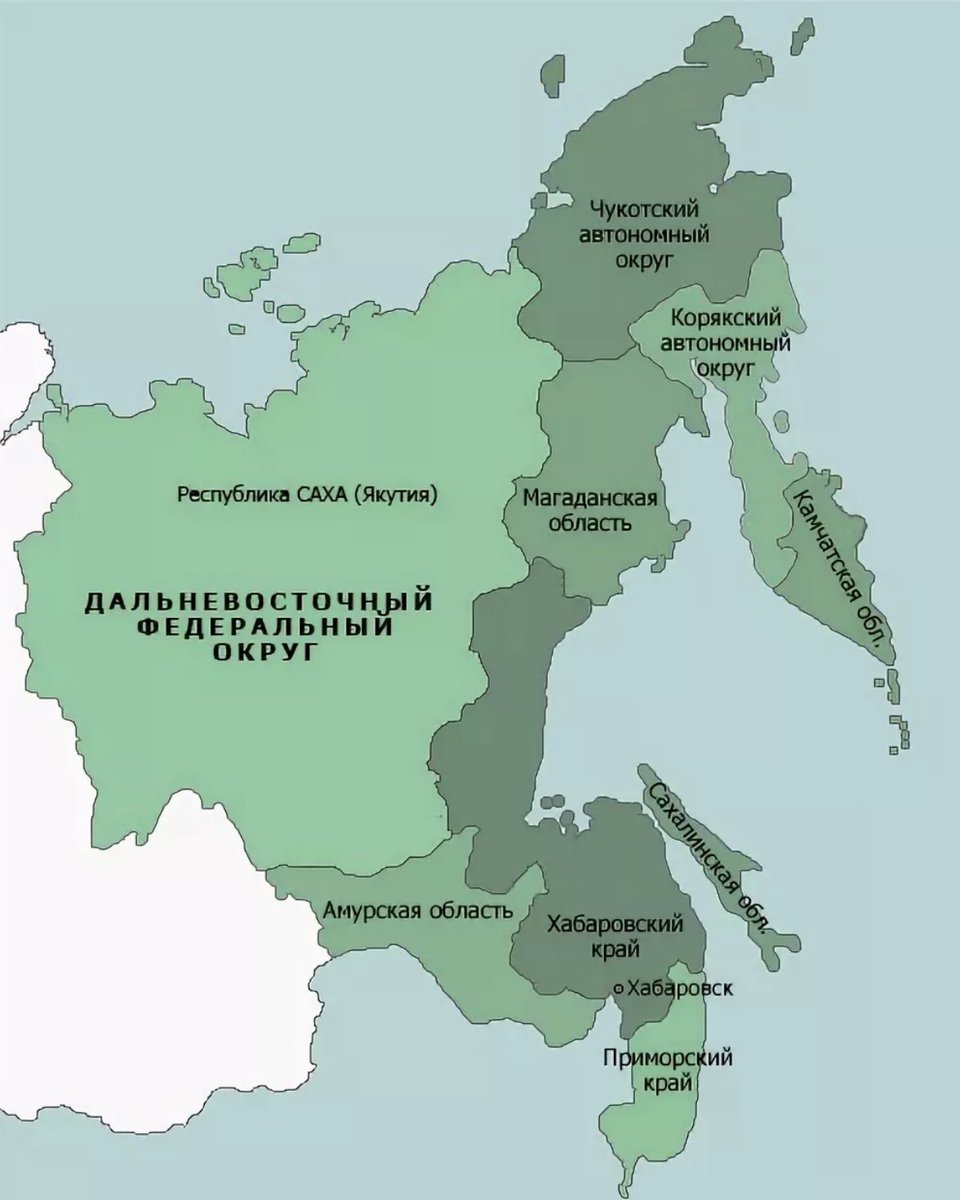 Восточный субъект россии. Карта Дальневосточного федерального округа 2020. Субъекты дальнего Востока на карте. Административная карта Дальневосточного федерального округа. Дальневосточный федеральный округ на карте России.