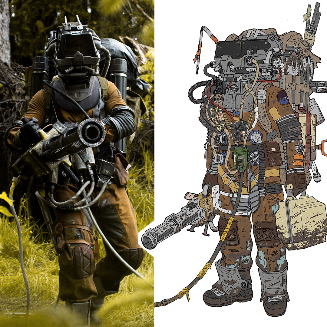 THE ART WILL BECOME REAL. 

Number Two concept art from our film Prospect by The Fringe’s own <a href="/LaurieGreasley/">Laurie Greasley</a>

#wearemakingamovie