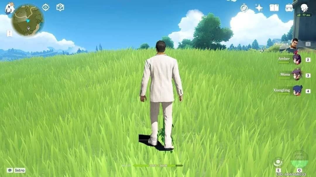 rolled this guy in gneshin who tf is this