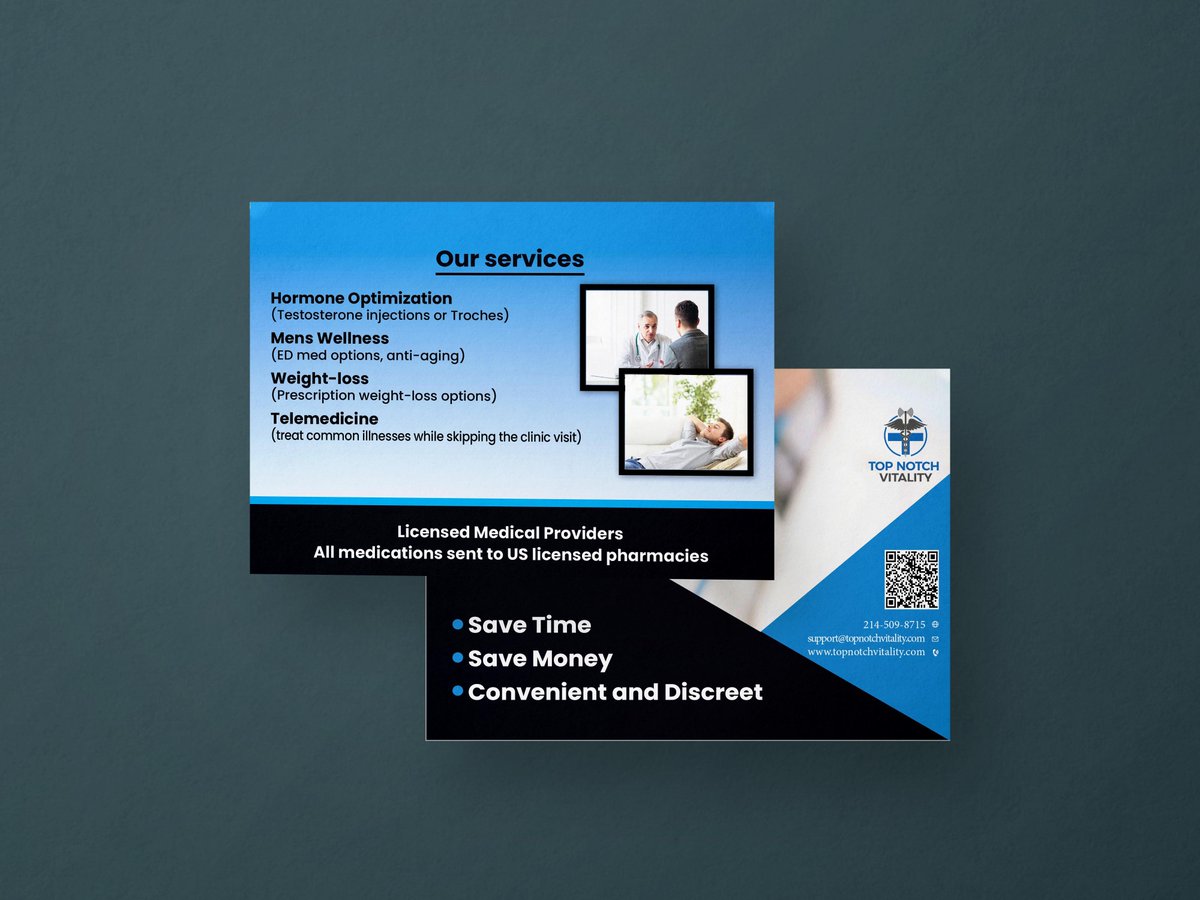 ''Health Care Postcard Design''
I will do a professional and Unique Postcard Design.

Email: creativedesign2026@gamil.com
WhatsApp: +880 1830584140

Order on: fiverr.com/updatedesign21

#eddmpostcard #healthcarepostcard #postcard #businesspostcard #corporatepostcard