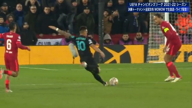 Wowowサッカー インテルが2nd Legを制すも 1st Legのリードを守ったリヴァプールが準々決勝進出 Uefaチャンピオンズリーグ 1分ハイライト リヴァプール Vs インテル 加入者限定 全試合のデイリーハイライトはこちら T Co