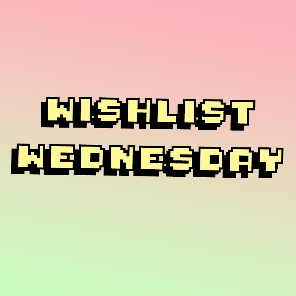 It's another #wishlistwednesday! All you #indiedevs are working hard on your games, and I know me and others would love to see what you guys have! Link your games and showcase them so me and others can check it out!

 #indiegames #Videogame #IndieGameDev #indie #indiegaming