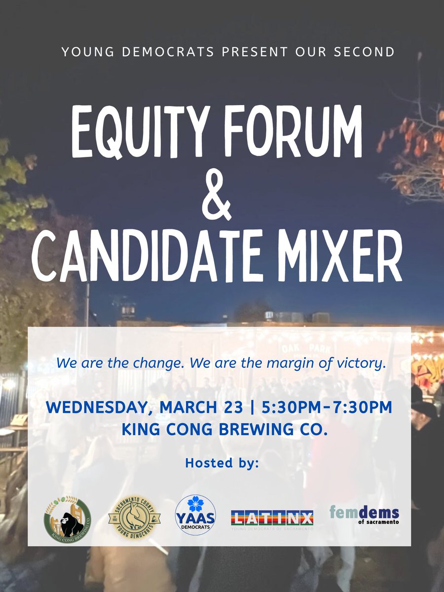 Sacramento County Young Democrats tweet media