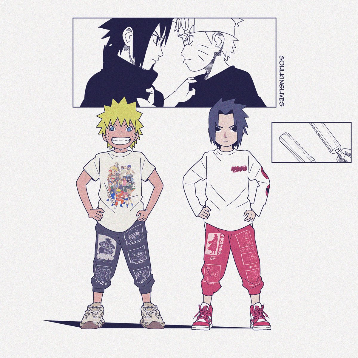 SoulKingLives's tweet photo. Hypland x Naruto https://t.co/FH5qcpKlyO