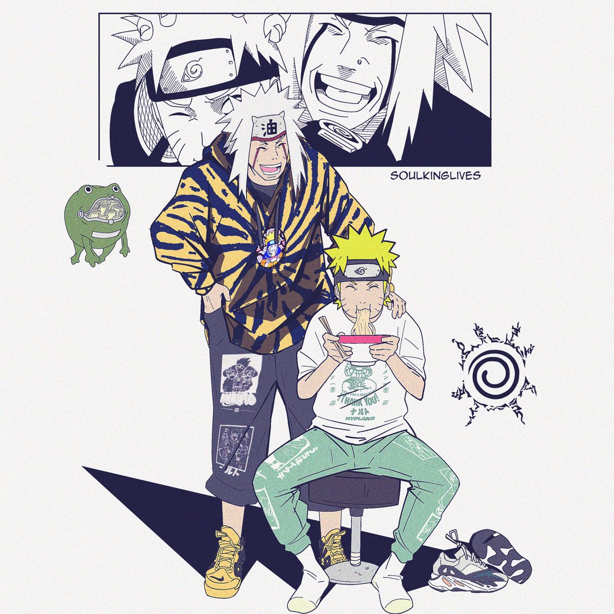 SoulKingLives's tweet photo. Hypland x Naruto https://t.co/FH5qcpKlyO