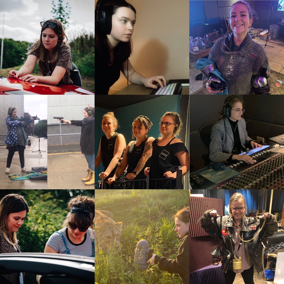Feel so incredibly proud of this amazing group of women I get to work with everyday. Passionate, fearless and absolute bosses! #interationalwomensday
#foley #fieldrecording #sfx