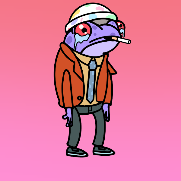 bufosclub's tweet photo. Bufo #19 is now live on #opensea and also a crybaby🥲

#nft #nftcommunity #nftcollection #NFTdrops https://t.co/x42ONv8Sdx
