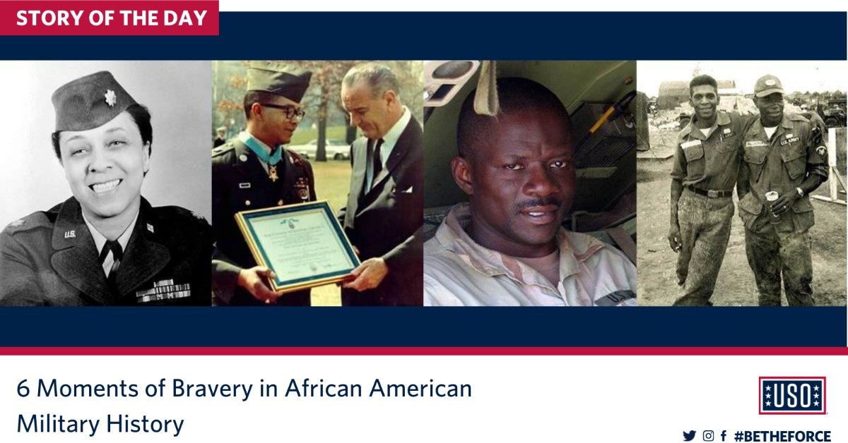 USO on Twitter "Soldiers of color have bravely served in the US 