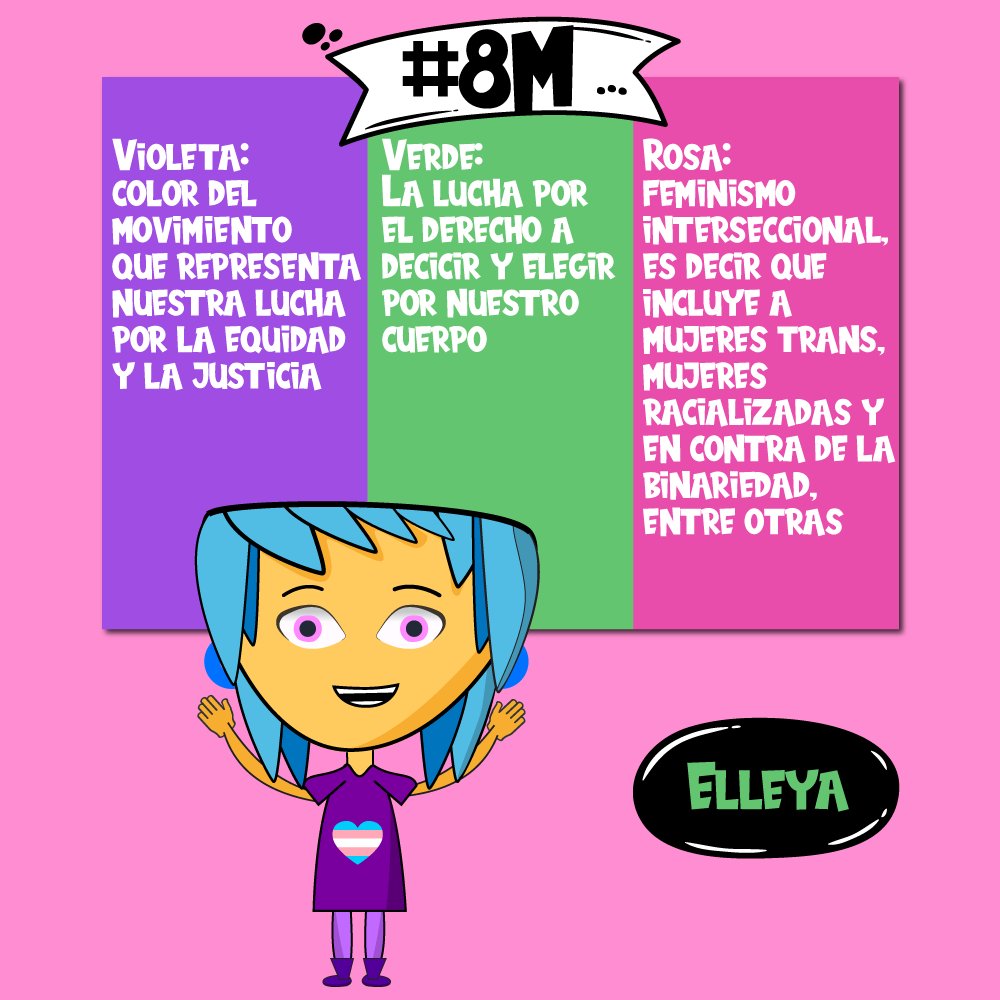 ElleyaMinuto's tweet photo. #JuntesLoPodemosTodo #infanciasTrans #8M2022 #8M #rompamoselpacto @InfanciasTrans @TranSinfancia @CorazonTrans @RedAmorTranspa1 https://t.co/BdySYHGW3Z