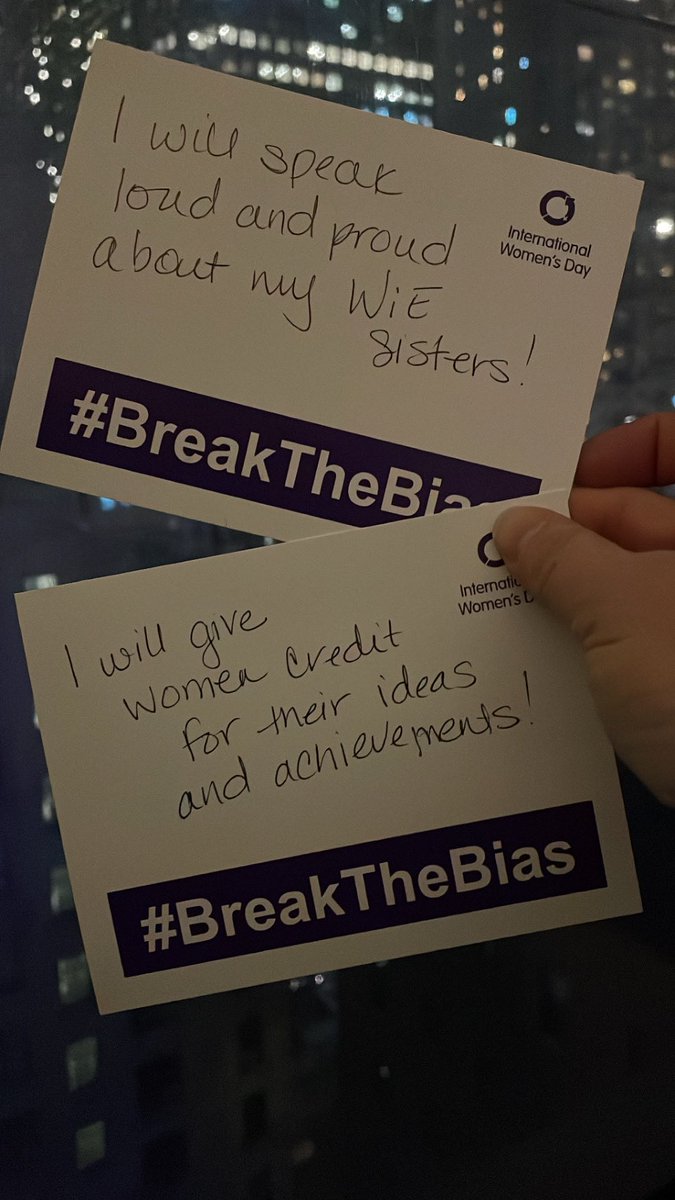 duchess997's tweet photo. #BreakTheBias Never enough ways to support women in eDiscovery. https://t.co/1aeIqaFP5b