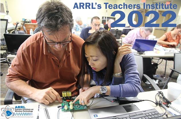 arrl's tweet photo. We are now accepting applications for both levels of the 2022 Teachers Institute! https://t.co/5Ebdv1gQiG

If you know of an educator who could benefit from this program, we encourage you to forward this valuable information. https://t.co/S0wXxSnGNJ