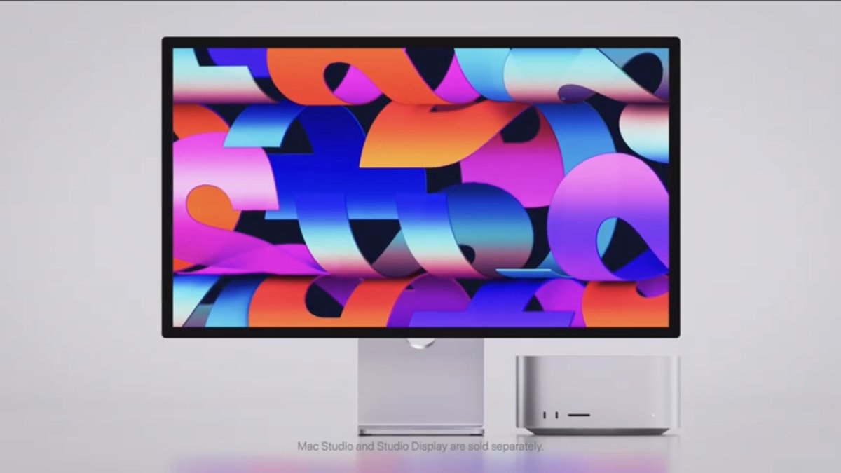 AppleNostalgia2's tweet image. The New Crazy Mac Studio &amp;amp; Studio Display
•Mac Studio with M1 Max/M1 Ultra with 20 Core CPU &amp;amp; 64 Core GPU!!!
•Studio Display with 5K Resolution &amp;amp; Center Stage Camera
This New Products Makes Me Shocked Too!! Because The M1 Ultra with 64 Core GPU!!!!
#AppleEvent 
#MacStudio