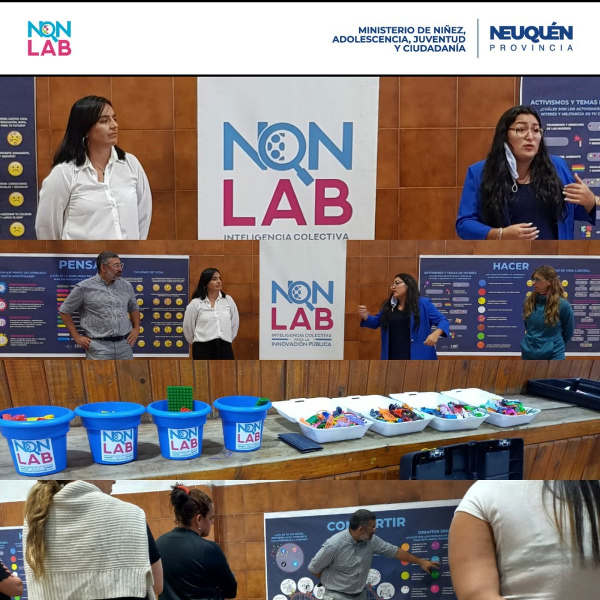 NQN_LAB's tweet photo. #AHORA 
#8M en @muniandacollo #LabMujeres ♀️promoviendo #InteligenciaColectiva y empoderamiento comunitario para las transformaciones impostergables!Funcionarias y vecinas construyendo Hoja de ruta de políticas 2022 basadas en datos, evidencias y aportes extitucionales! #LaTeNQN https://t.co/zNAetqTacJ