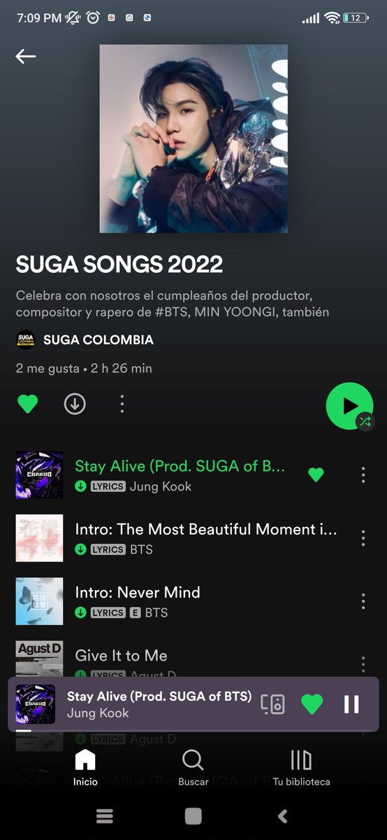 AndreaRrGg's tweet photo. @suga_colombia @BTSDreamLabCol Ahhh comenzaré con la fiesta!!! Gracias 🐱💜

#SUGADAY #HappyBirthdaySUGA
#HappyBirthdayYoongi
#HappySUGADay https://t.co/owhTAqTtyh
