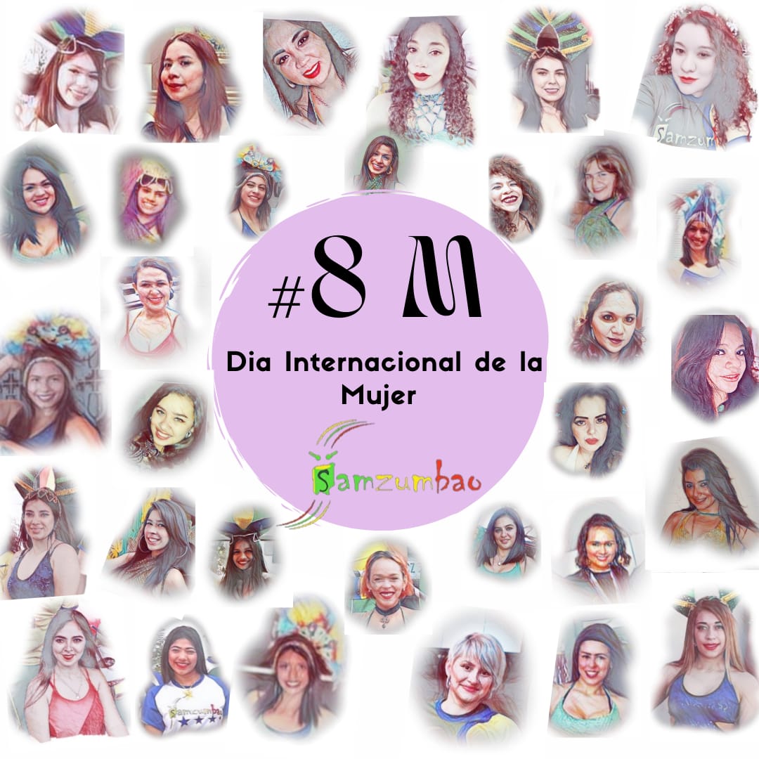 Samzumbao's tweet photo. 💜En este día recordamos a cada una de estas #Mujeres que son y han sido parte de SamZumbao, mujeres que luchan por sus sueños y que con su energía han hecho lo que el día de hoy somos como equipo.

Feliz día de la Mujer 💪

#8m #diainternacionaldelamujer #JuntasSomosMasFuertes https://t.co/vGNP5SQBfe
