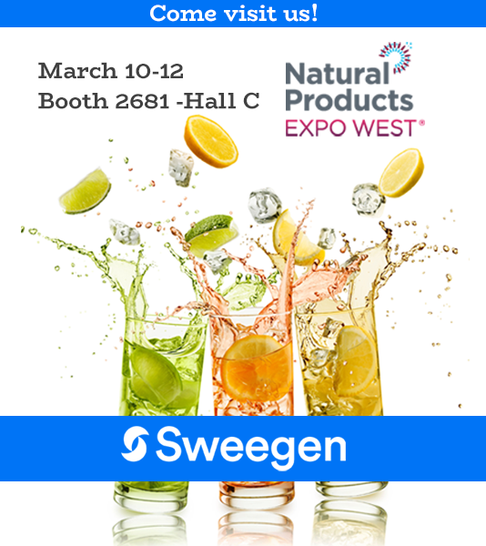 Sweegen's tweet photo. We are looking forward to #ExpoWest2022 in Anaheim this week. Come by the #Sweegen booth for refreshing non-alcoholic cocktails or to catch up with our team of #TasteBlazers! #SugarReduction #Wellness #Health #WellintotheFuture https://t.co/eAcrHuZpxL