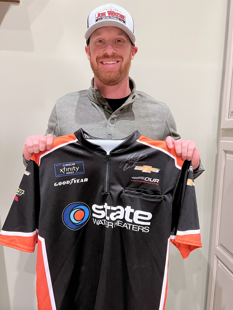 JebBurtonRacing's tweet photo. GIVEAWAY‼️

Retweet and Follow me and @xroadsburtons to win this @StateIndustries 2️⃣7️⃣ crew shirt! 
Winner picked later this week. https://t.co/2Ij9MdNKZ4