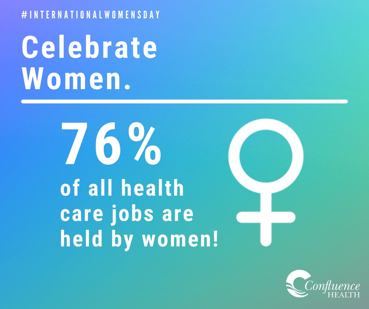WeAreConfluence's tweet photo. Today is International Women’s Day and we’re paying tribute to the strong women that keep us going each and every day. To all the women in health care and beyond – Thank You.  

#community #local #bettertogether #healthcare #weareconfluence #InternationalWomensDay https://t.co/mT9H8mC4CL