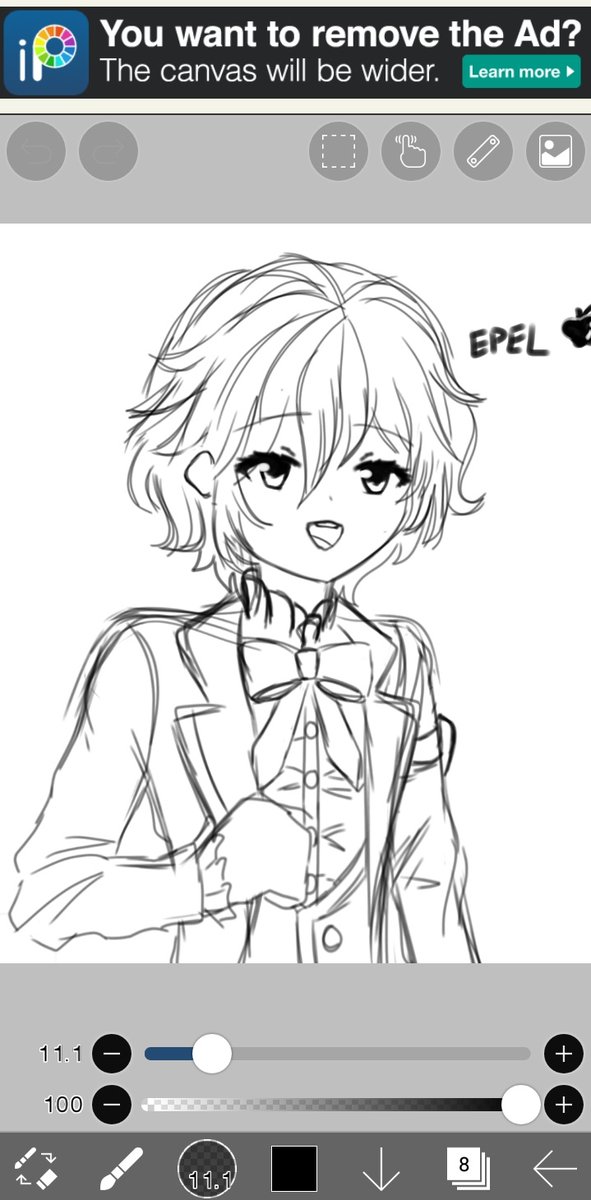 hera_rena's tweet photo. So I accidentally deleted the Sketch, I have a back up one but it doesn't look right to me this was the last Screenshot before It was deleted 😭😭

#twistedwonderland 
#twstファンアート https://t.co/hQwWers5GJ