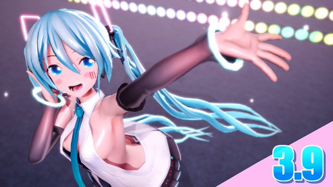 #ミクの日 

ステージはCyalon(@Cyalonsan )さん 